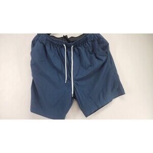 Everlane Men's The ReNew Swim Short Trunks in Deep Navy Size Medium